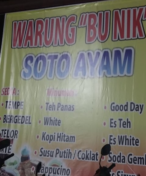 Soto Ayam Bu Nik Pekunden Semarang